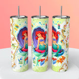 Little Mermaid 20 oz tumbler