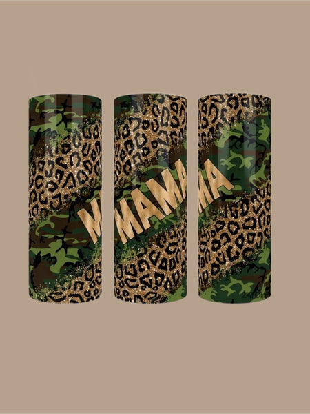 Camo mama tumblers