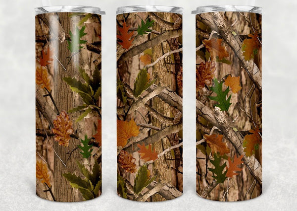 Camo 20 oz tumbler