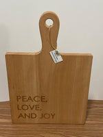 Peace, Love, and Joy