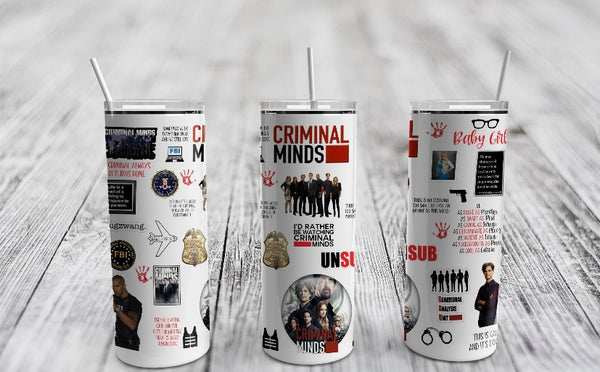 Criminal Minds tumbler