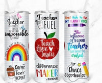 Teacher fuel tumbler