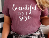 Beautiful isn’t a size