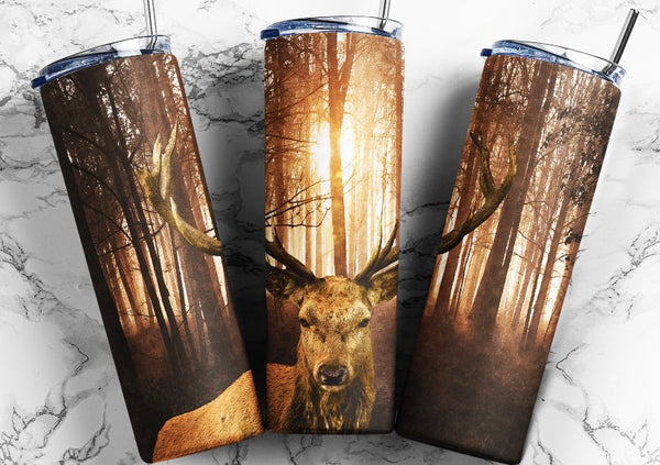 Deer 20 oz tumbler