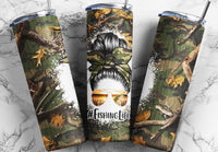 Fishing life 20 oz tumbler