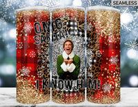 Santa 20 oz tumbler