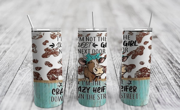 Crazy Heifer tumbler