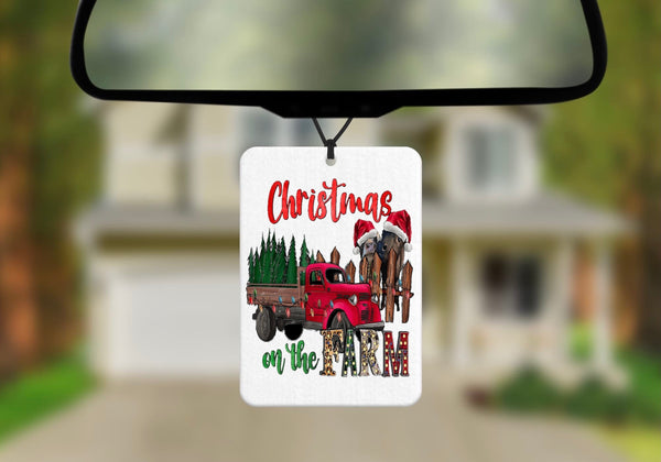 Christmas farm freshener