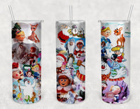 Christmas kids 20 oz tumbler