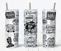 Patience 20oz tumbler