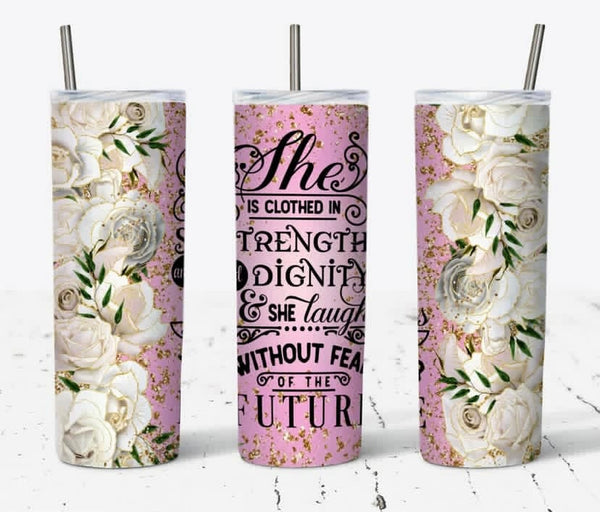 Strength 20oz tumbler