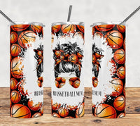 Basketball mom 20 oz tumbler