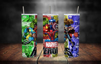 Marvel Hero’s 20 oz tumbler