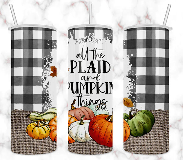 All the plaid tumbler