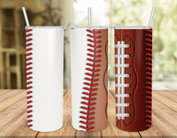 Football/baseball 20 oz tumbler