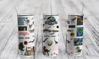 Jurassic World tumbler