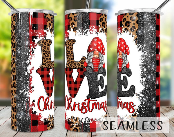 Love Christmas 20 oz tumbler