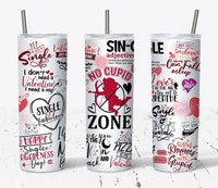 No Cupid 20oz tumbler