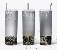 Black Rose 20oz tumbler