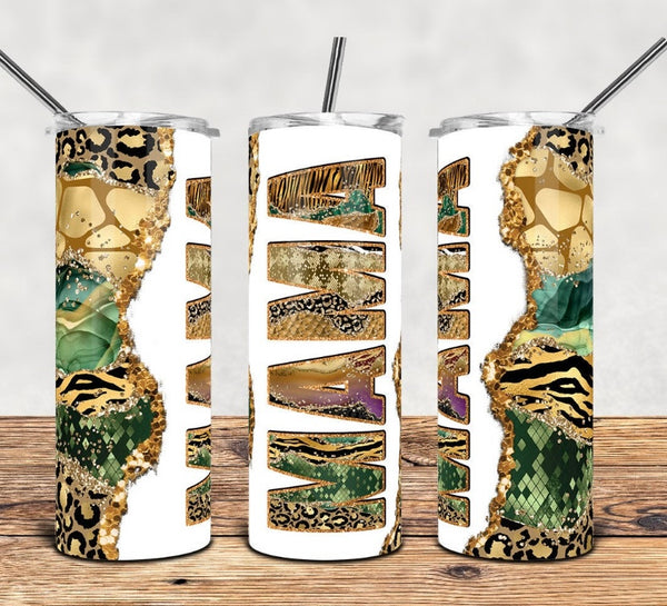 Golden mama 20 oz tumbler