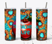 Teacher Life 20oz tumbler