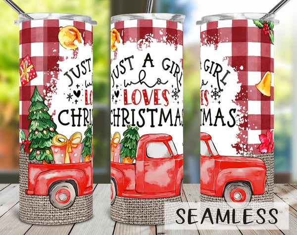 Loves Christmas 20 oz tumbler