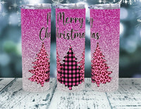 Christmas Pink Era 20oz Tumbler