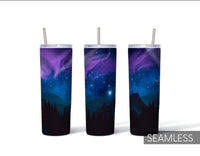 Night sky 20 oz tumbler