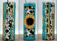 Sunflower mom tumbler