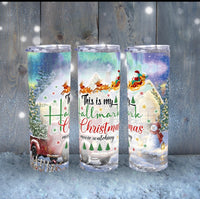 Hallmark Christmas 20 oz tumbler