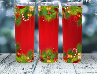 Christmas 20 oz tumbler