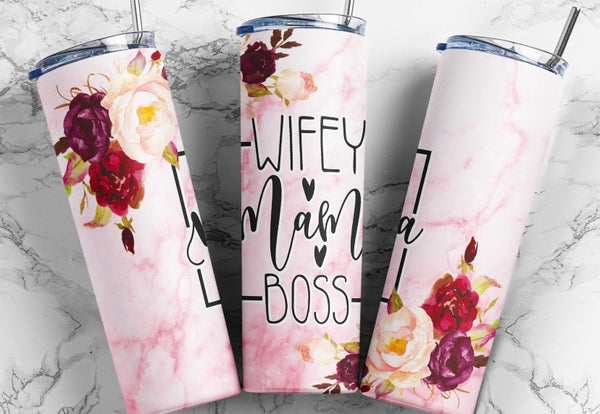 Wifey 20 oz tumbler