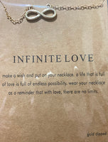 Infinite Love gold Necklace