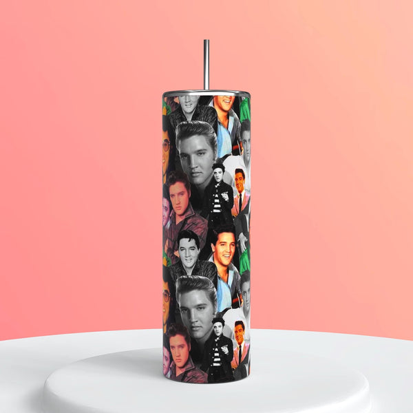 Stranger Things pink 20oz tumbler