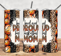 Basketball mom 20 oz tumbler