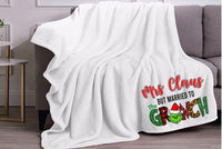 Grinch blanket