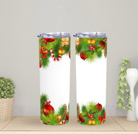 Christmas 20 oz tumbler