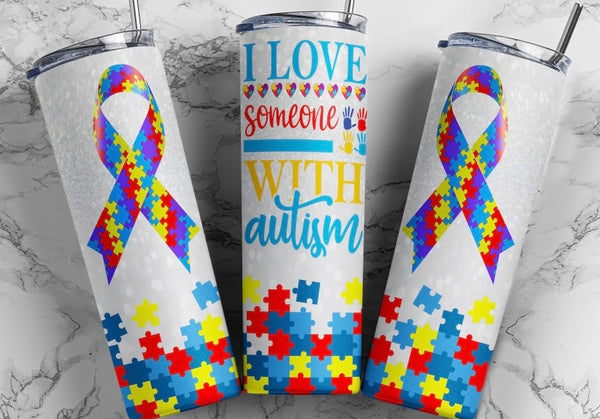 Autism 20 oz tumbler