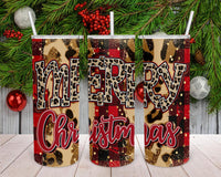 Merry Christmas 20 oz tumbler