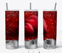 Hearts 20oz tumbler