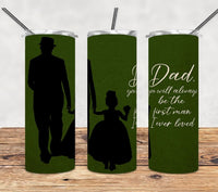 Dad 20 oz tumbler