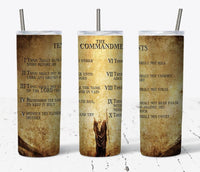 10 commandments 20oz tumbler